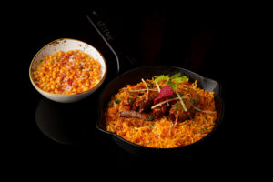 BEEF KEBAB & WAGYU BIRYANI