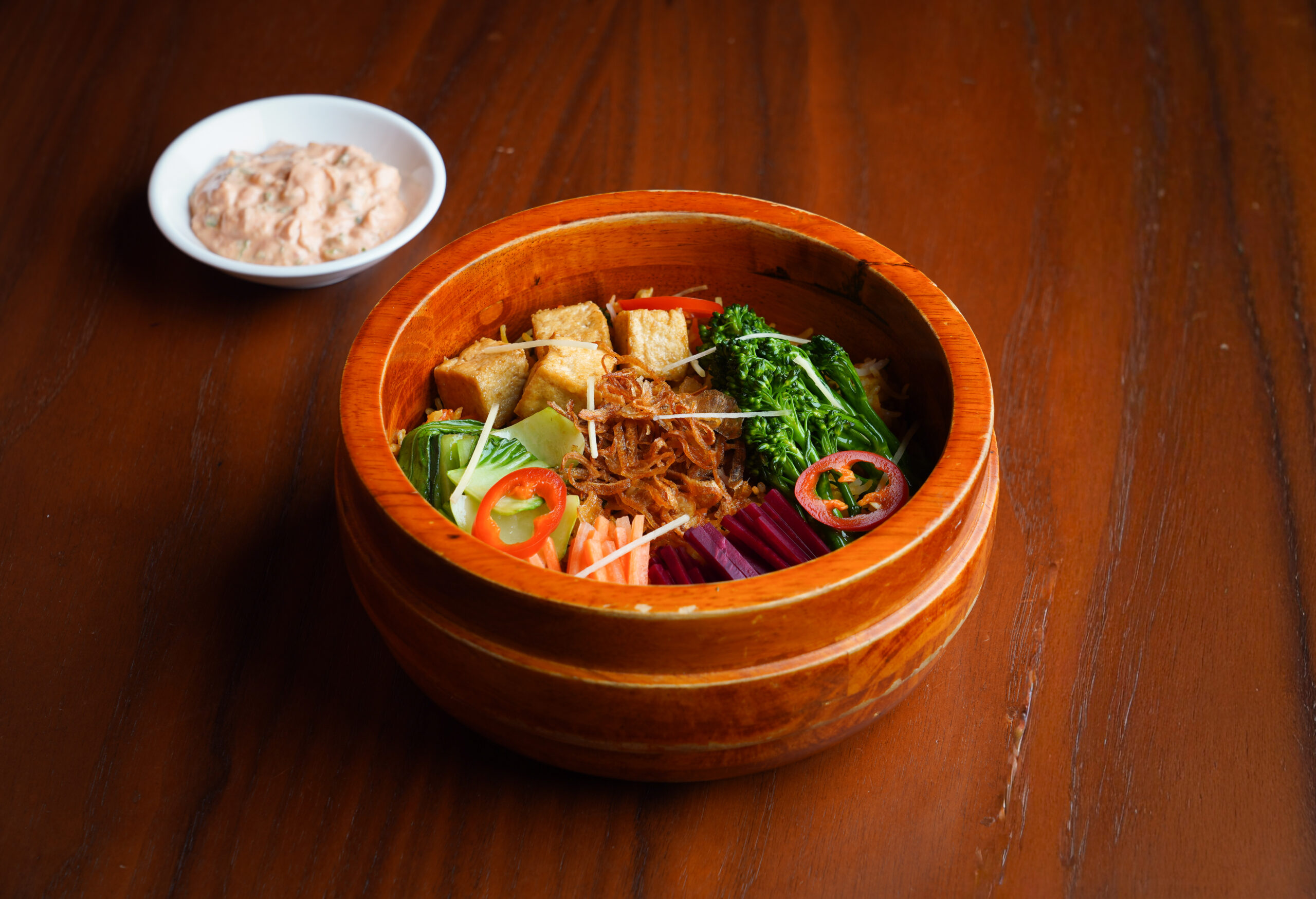 Bibimbap Vegetable Biryani & Accompaniments